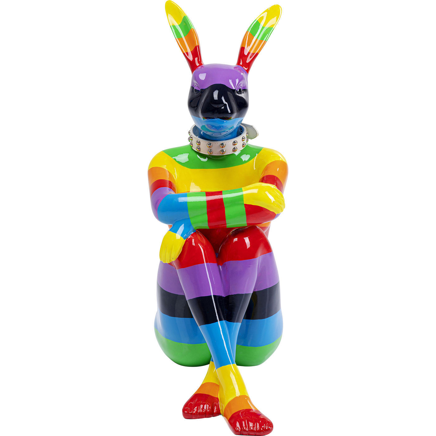 Deko Figur Rabbit Gillie Rainbow 80
