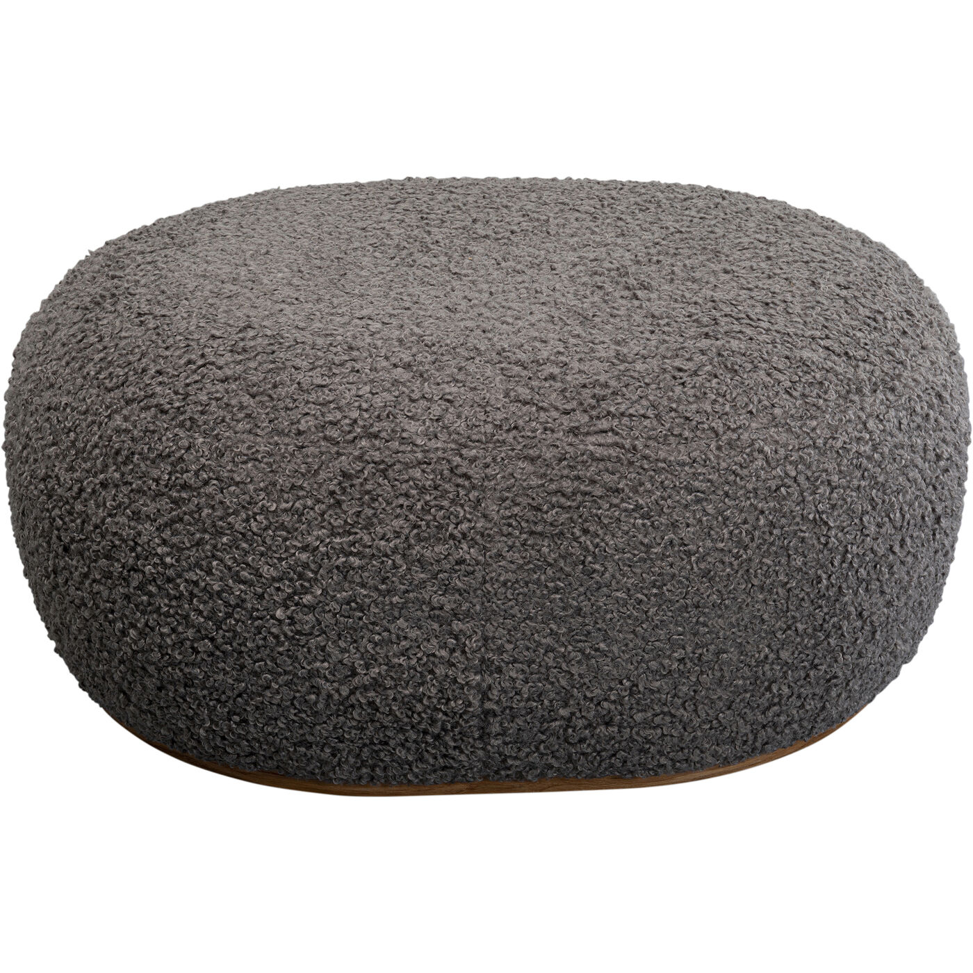 Hocker Pebble Boucle Grau 81cm