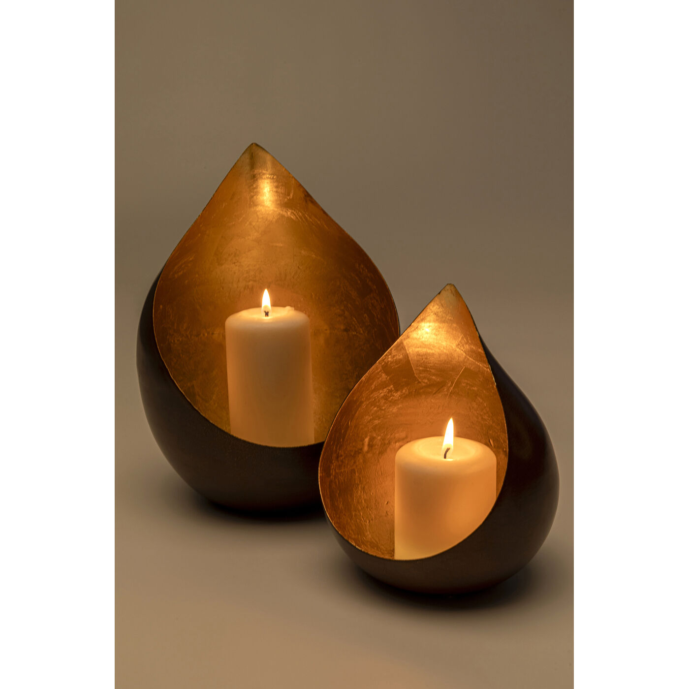Windlicht Uovo Drop 24cm