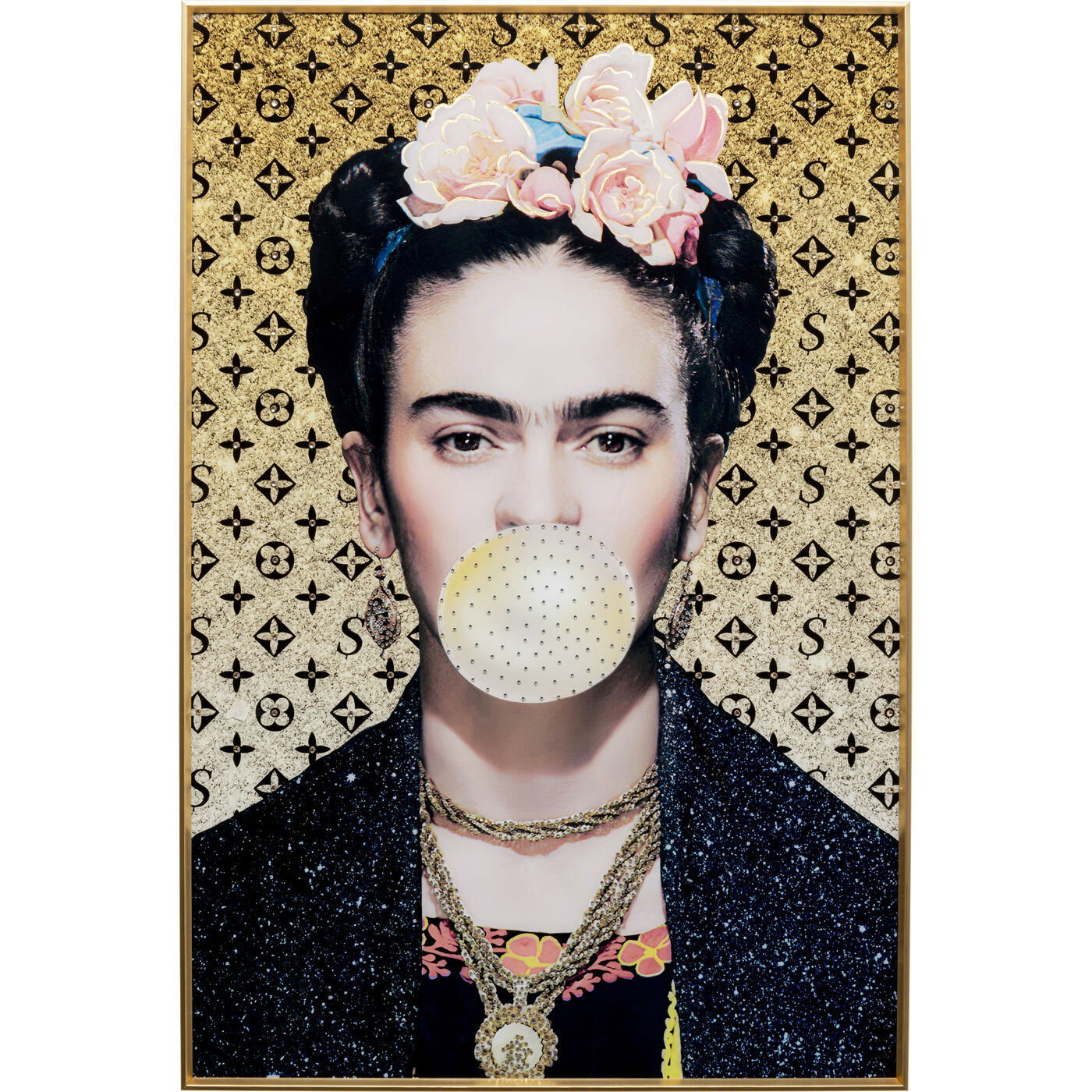 Gerahmtes Bild Muse Bubble Artist 40x50cm