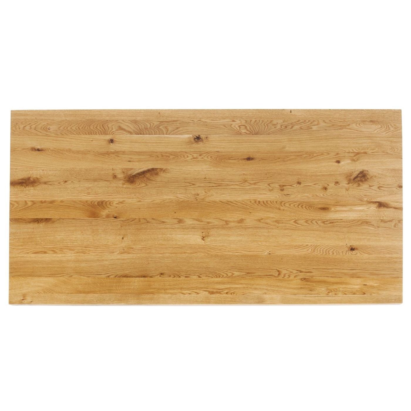 Tischplatte Tavola Schweizer Kante Eiche 200x100