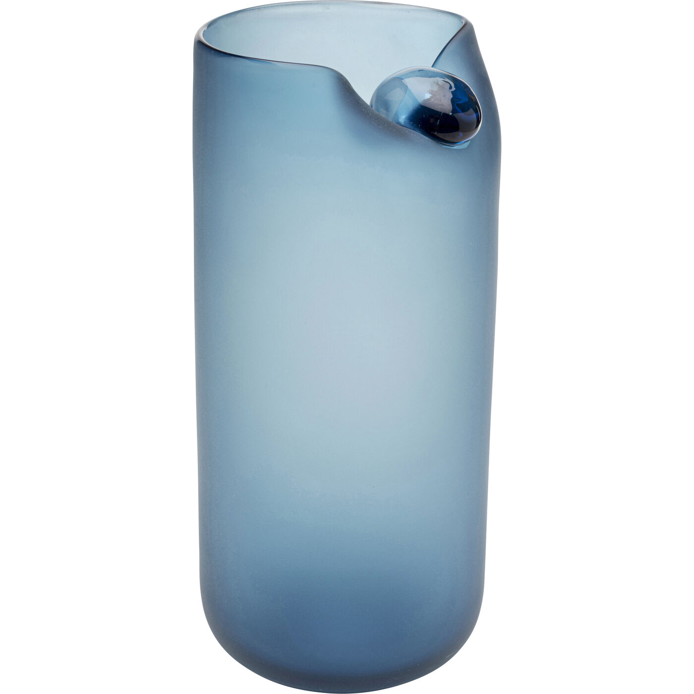 Vase Buckle bleu 33cm
