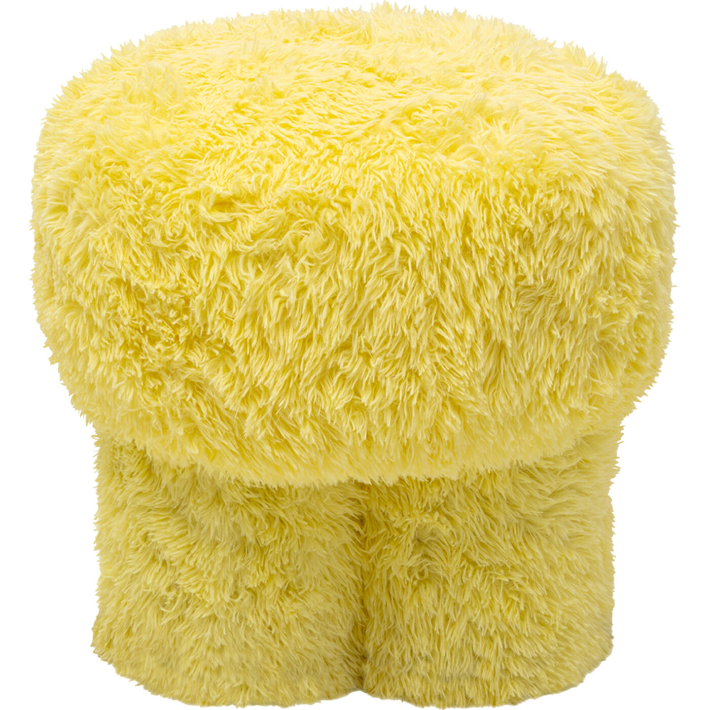 Hocker Softy Gelb Ø49cm