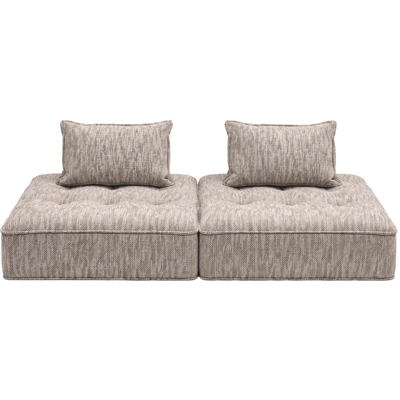 Sofa Portofino Grau (2/Set)