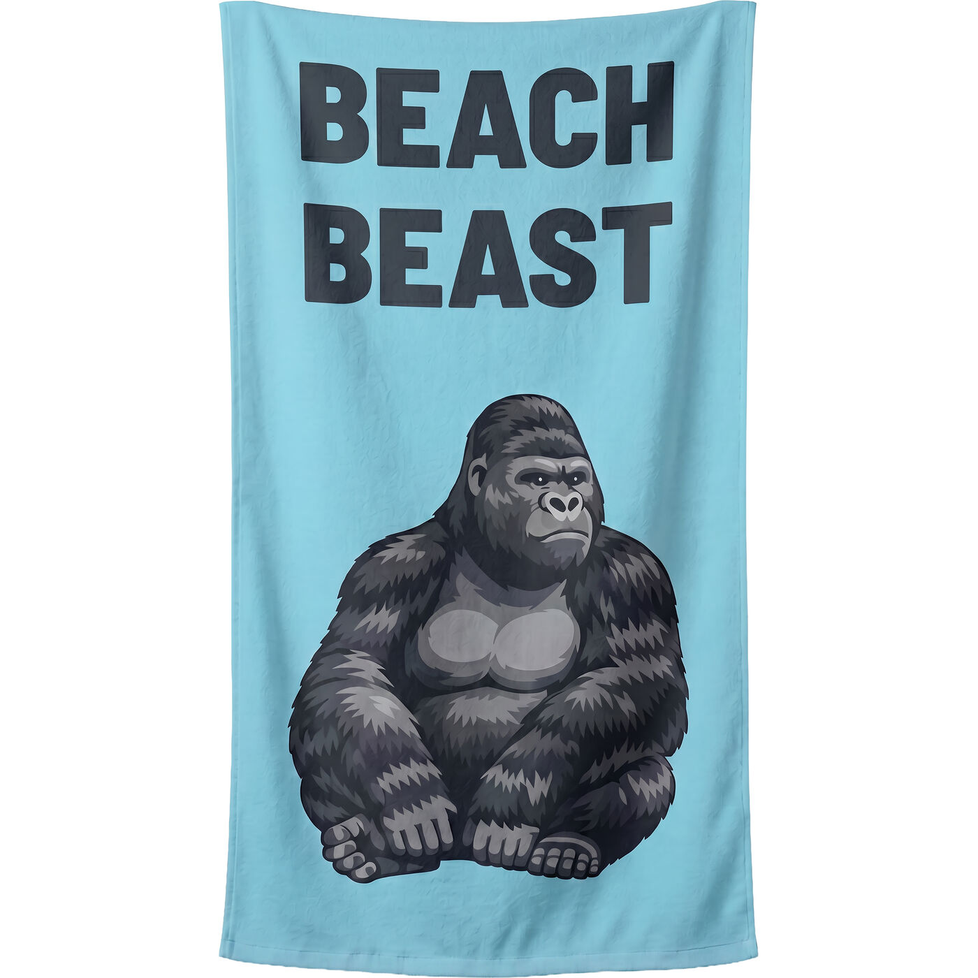Strandtuch Beast 90x170cm blau