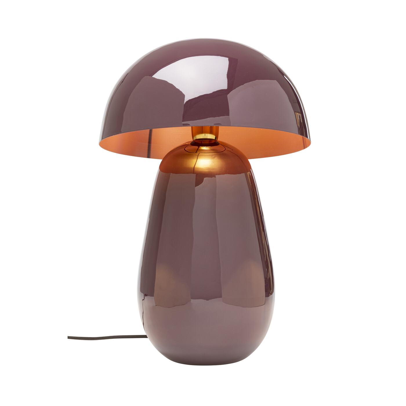 Tischleuchte Fungo Plum 44cm