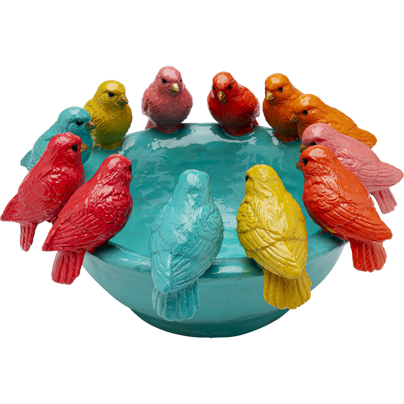 Deco Bowl Birds Gossip 15cm