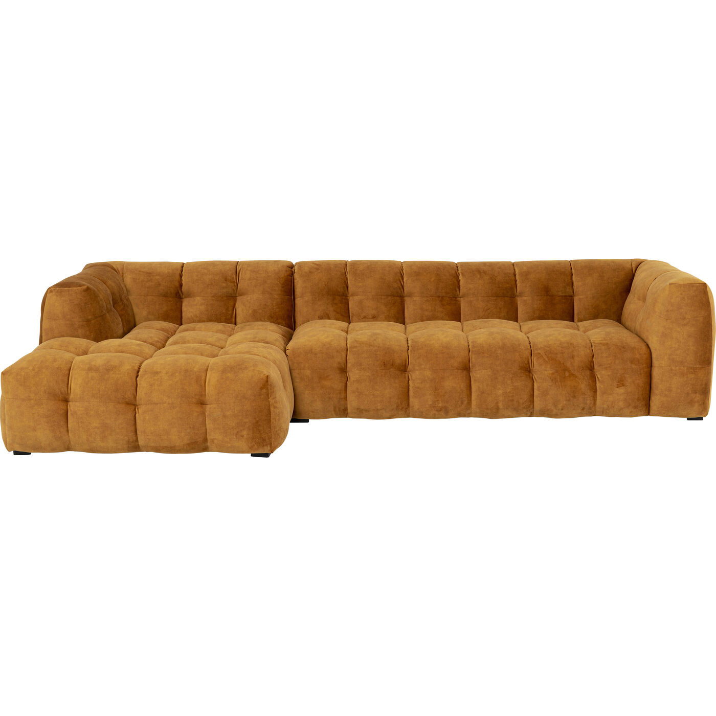 Ecksofa Salamanca Goldbraun Links 320cm