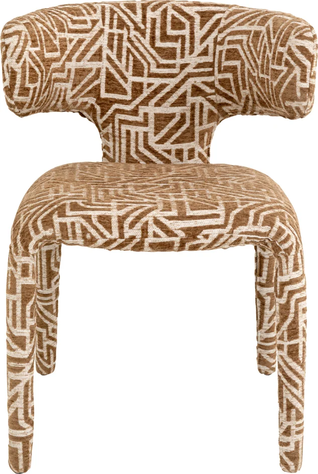 Stuhl Tobi Maze Braun