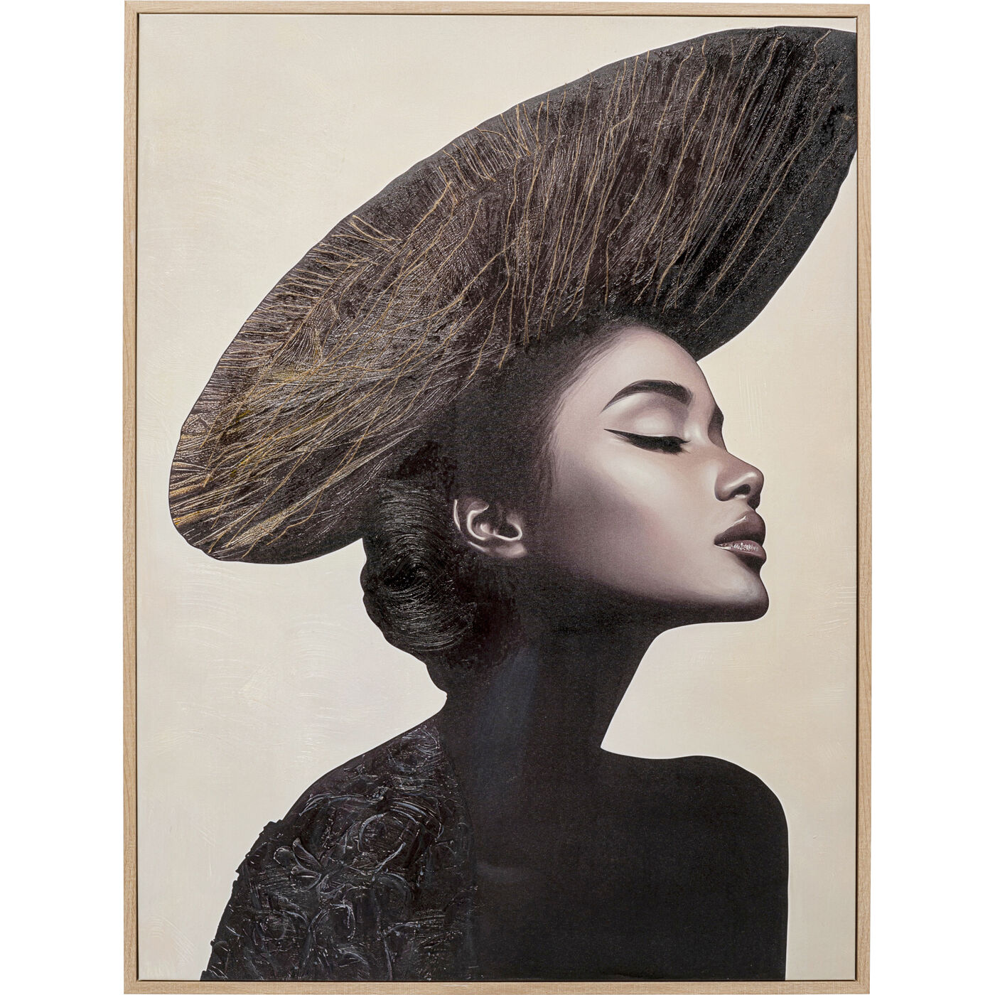 Gerahmtes Bild Muse Aesthetic Right 90x120cm