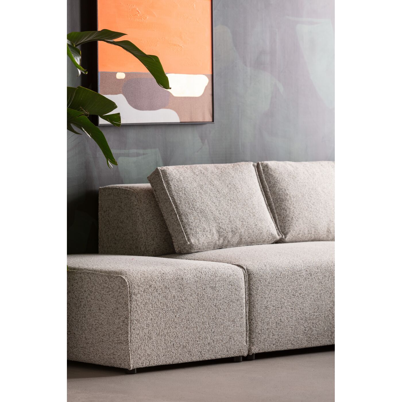 Ecksofa Infinity Ottomane Macchiato Rechts