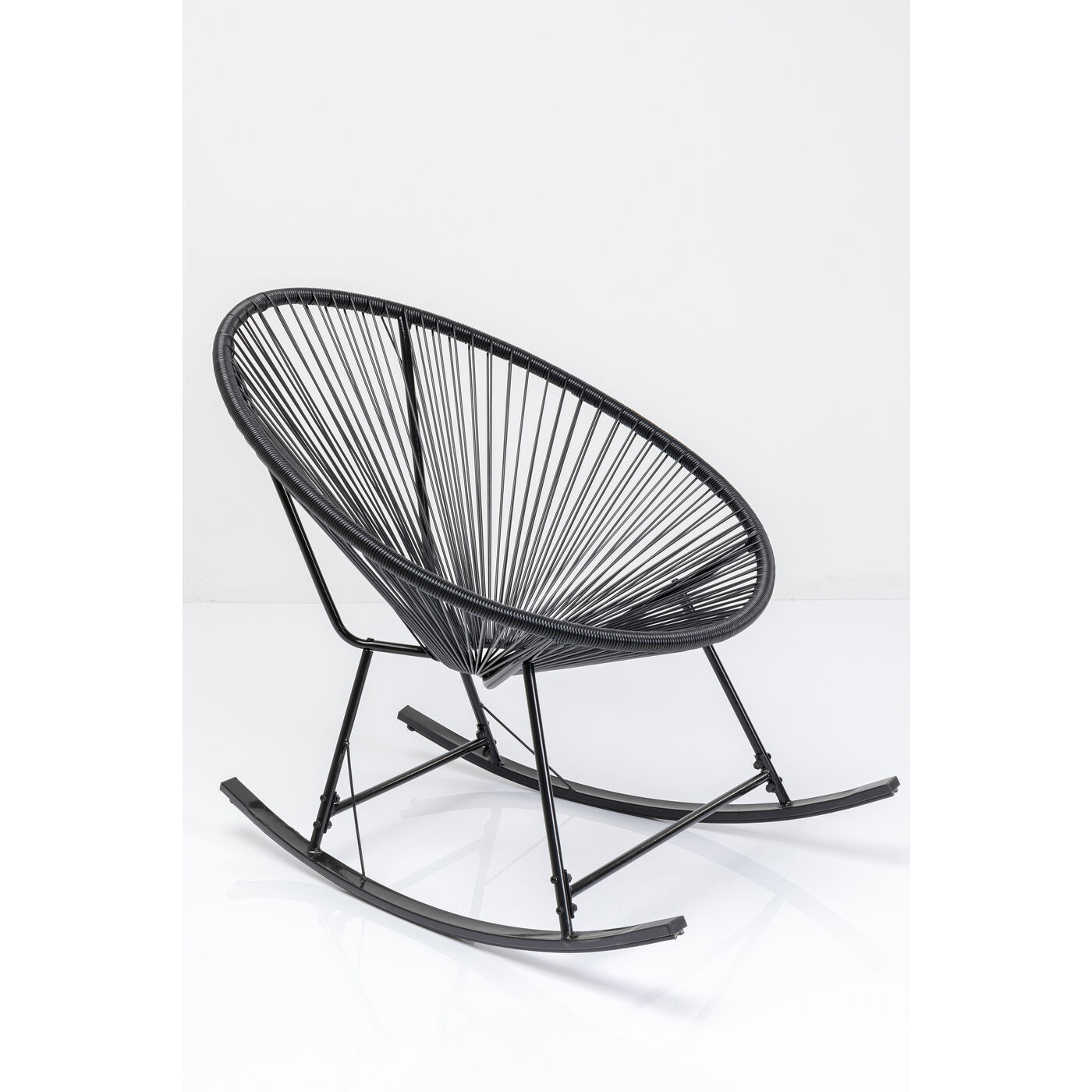 Schaukelstuhl Acapulco Mono Schwarz