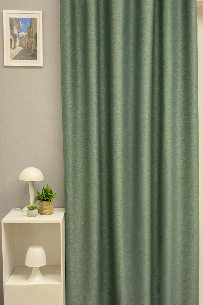 Island – Rideau dimout thermique isolant vert