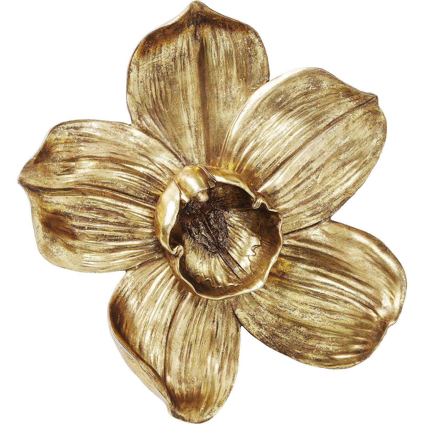 Wandobjekt Orchid Gold 44cm
