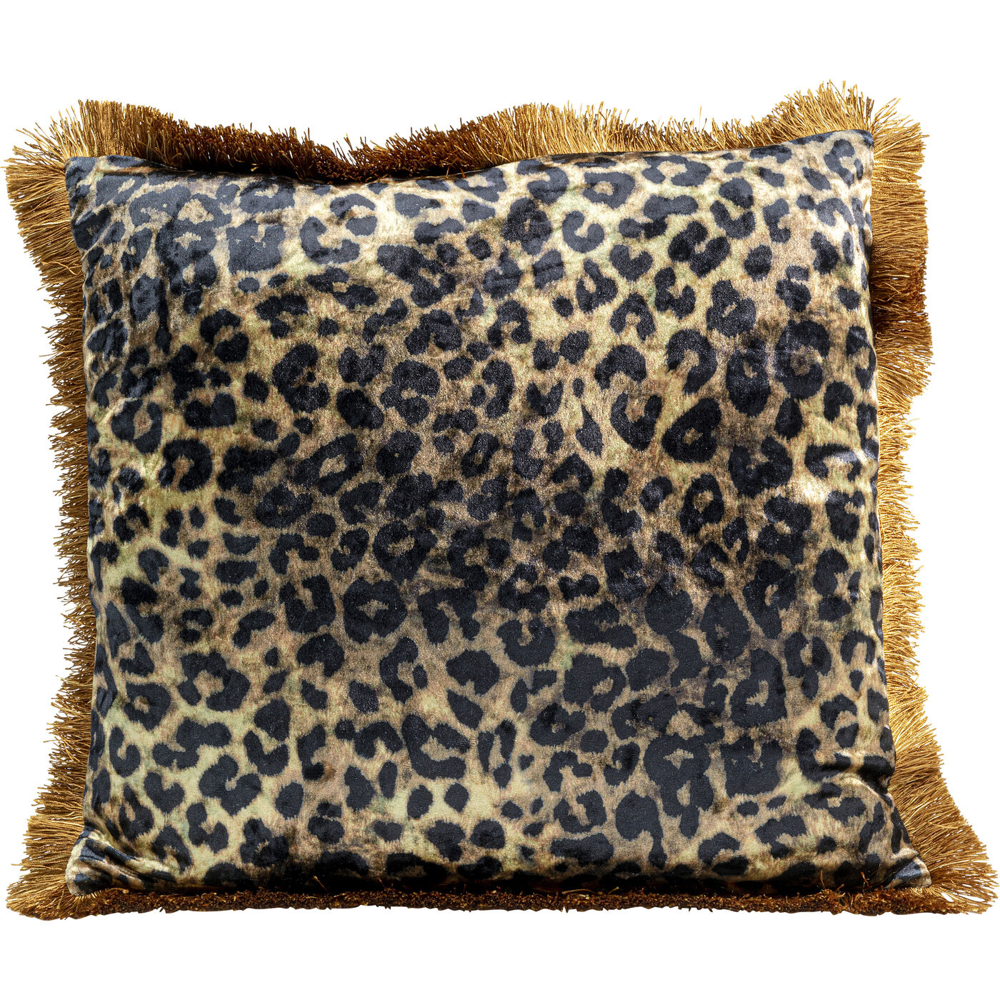Kissen Leo Fringe 55x55cm