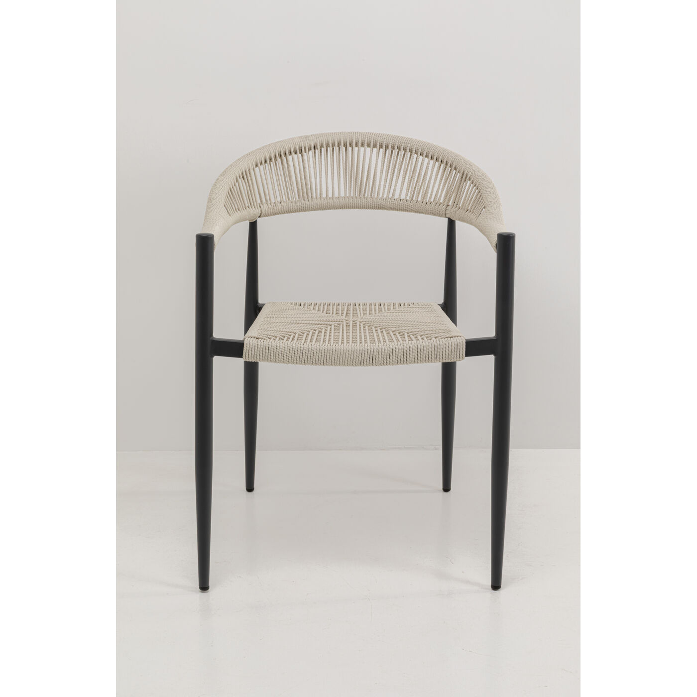Sedia c/braccioli Palma crema