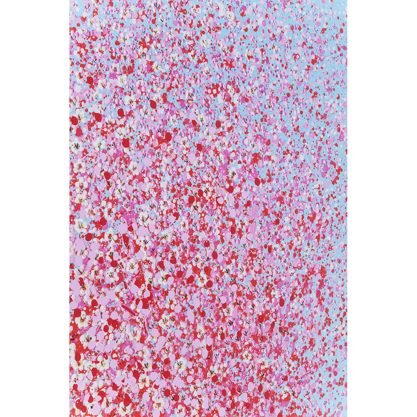 Kare Design Quadro Floreale 'Flower Boat' 80x100cm - Tela Blu E Rosa Per Arredamento Moderno - Foto 2