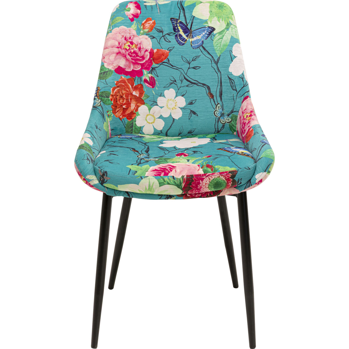Stuhl East Side Flower Fever Blau