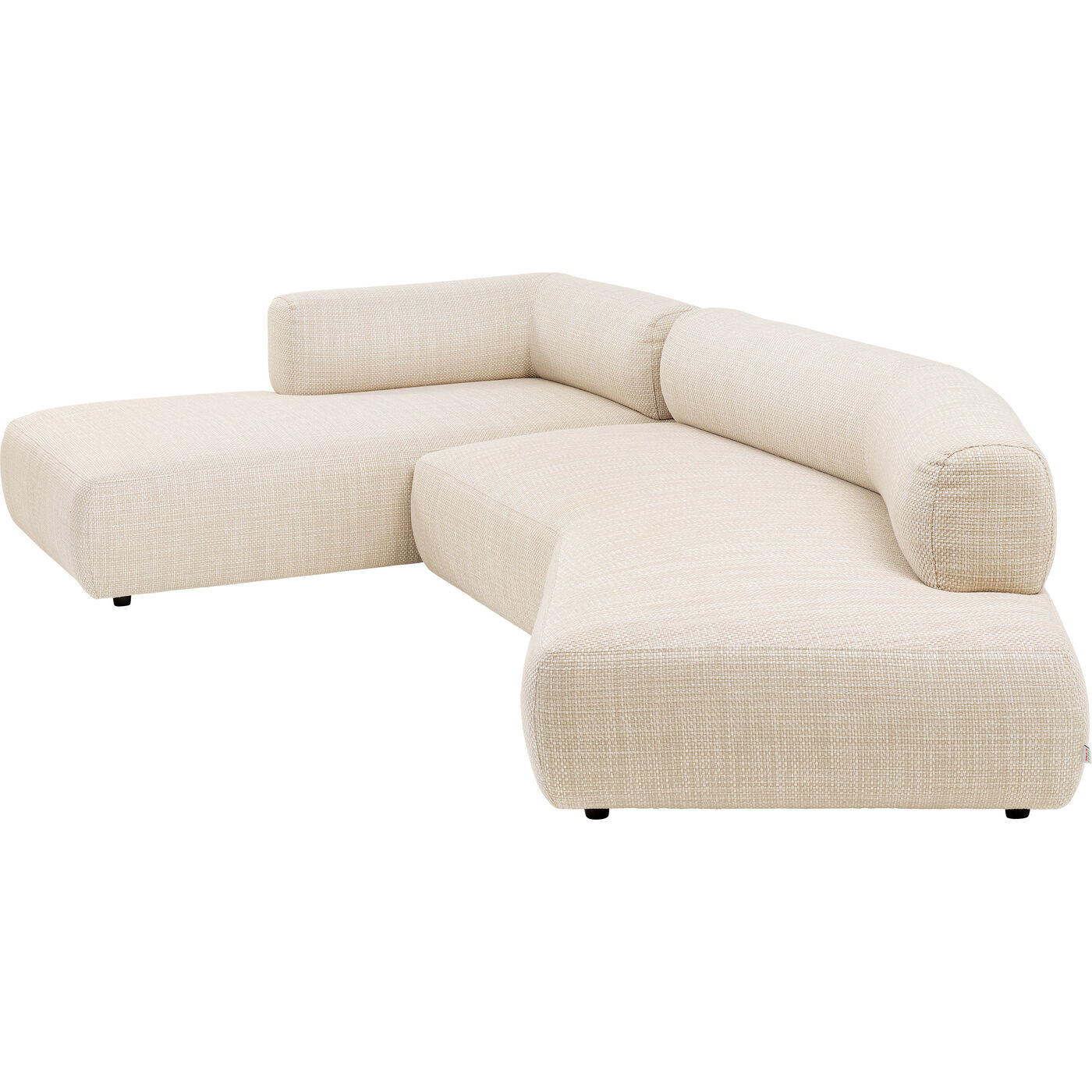 Ecksofa Bow Links Creme