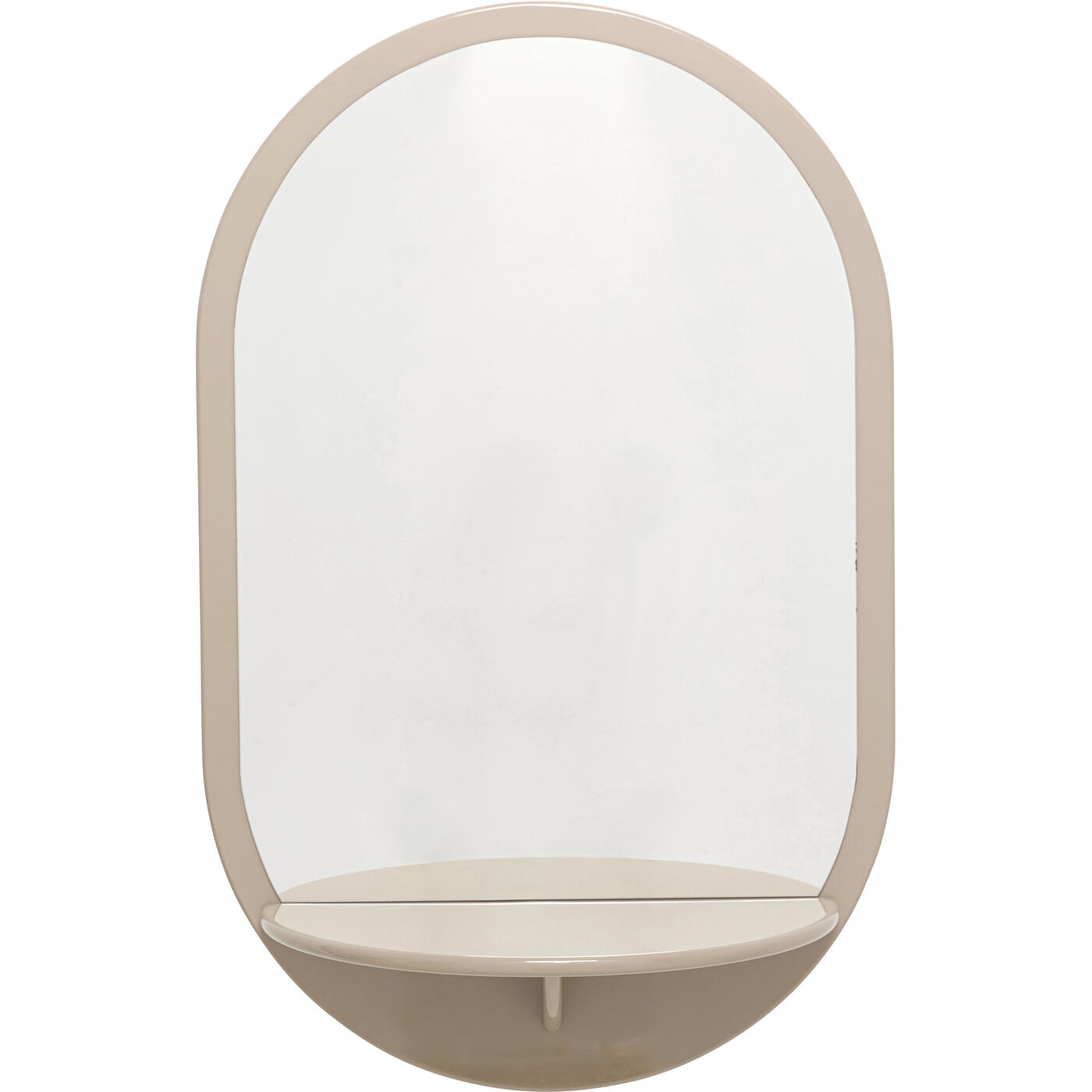 Wandspiegel Groove Taupe 70x110cm