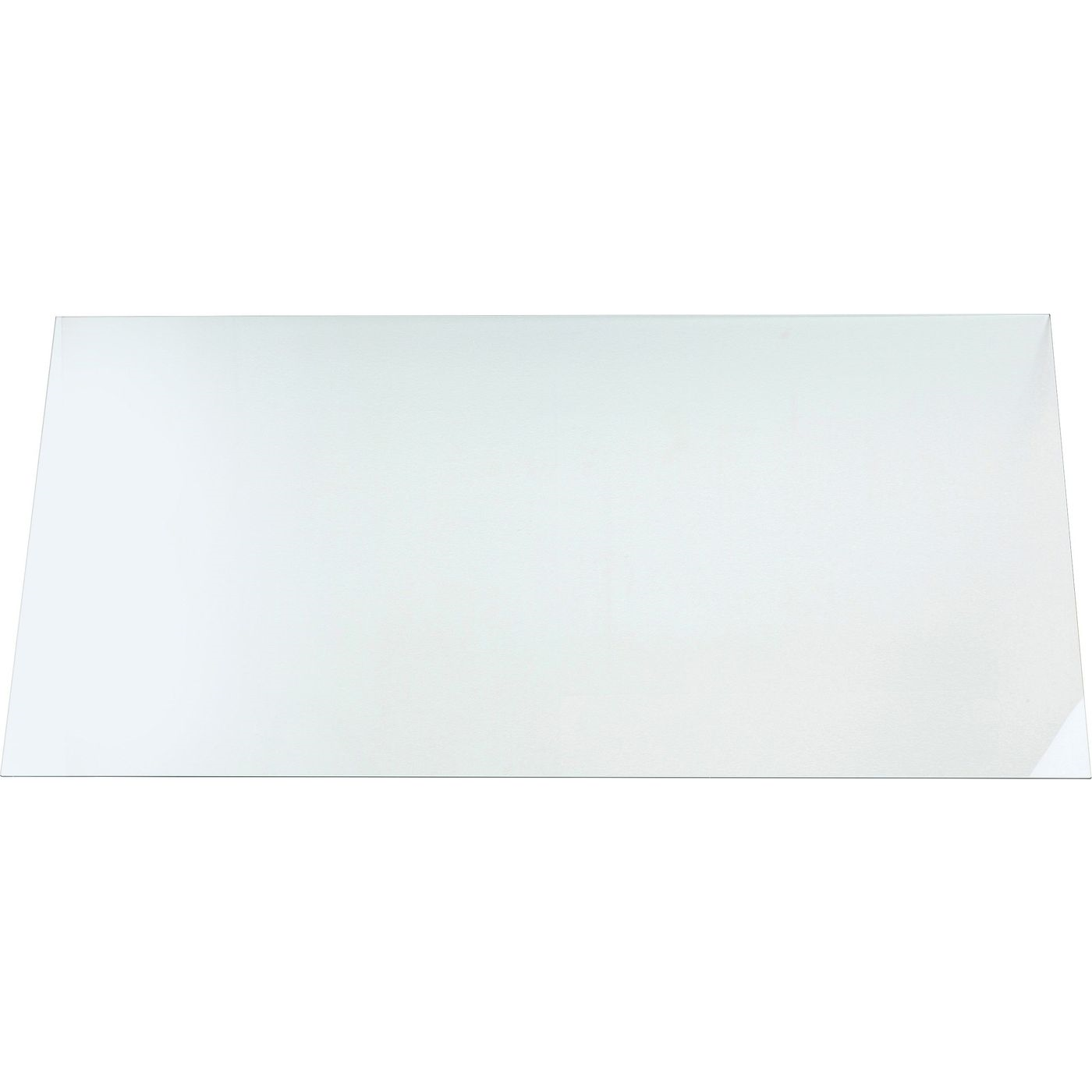 Tischplatte Glas 140x70x0,8cm ESG klar