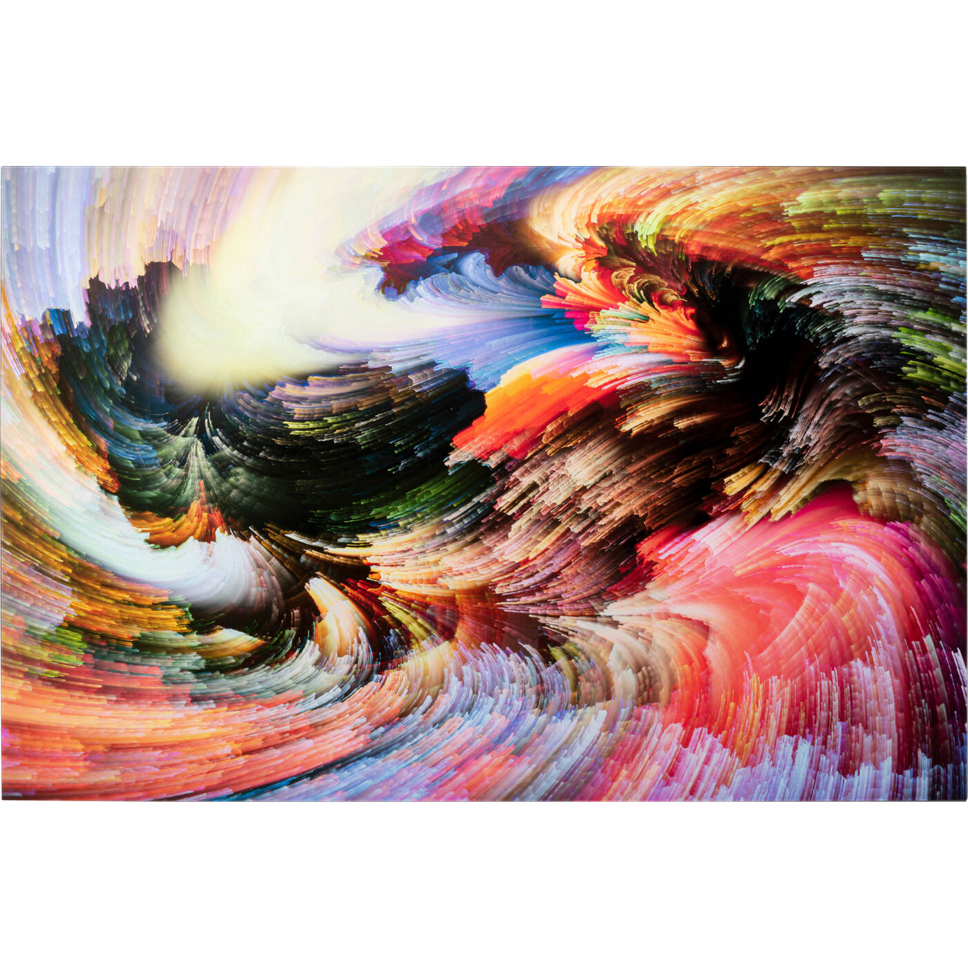 Glasbild Space Galaxy 150x100cm