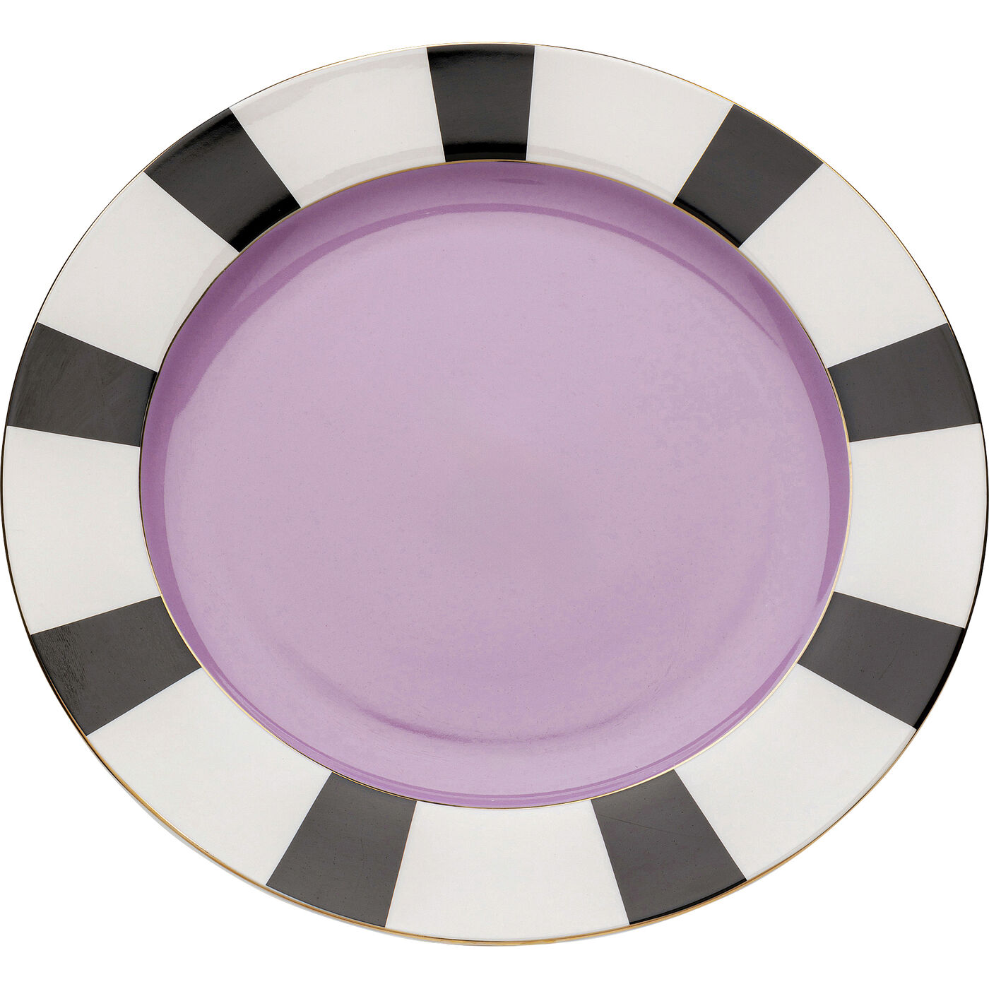 Teller Harlequin Lila Ø31cm