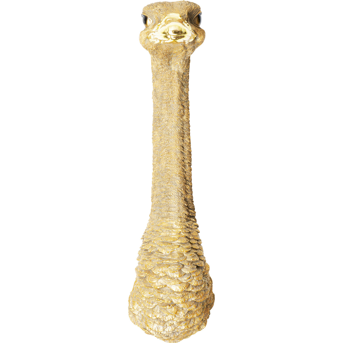 Wandobjekt Ostrich Gold 19x72cm
