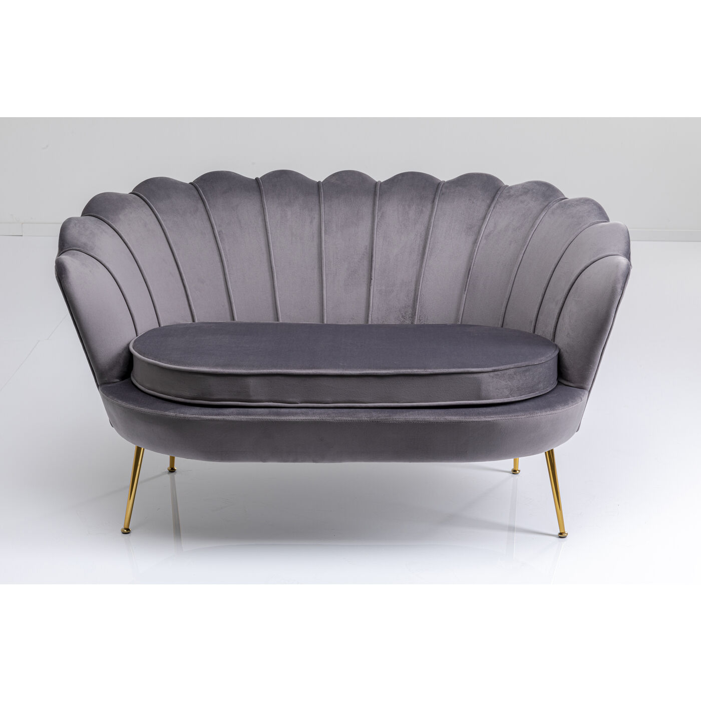 Sofa Water Lily 2-Sitzer Gold Grau