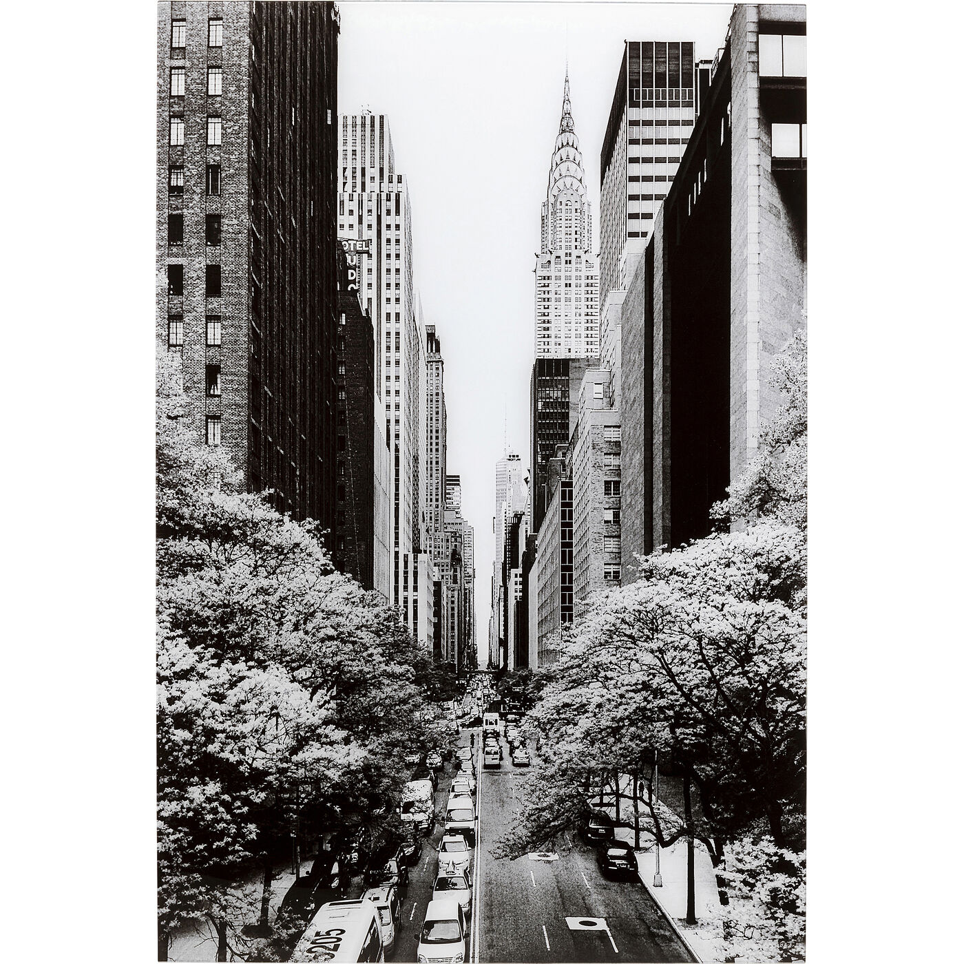 Glasbild Streets Of NY 120x80cm