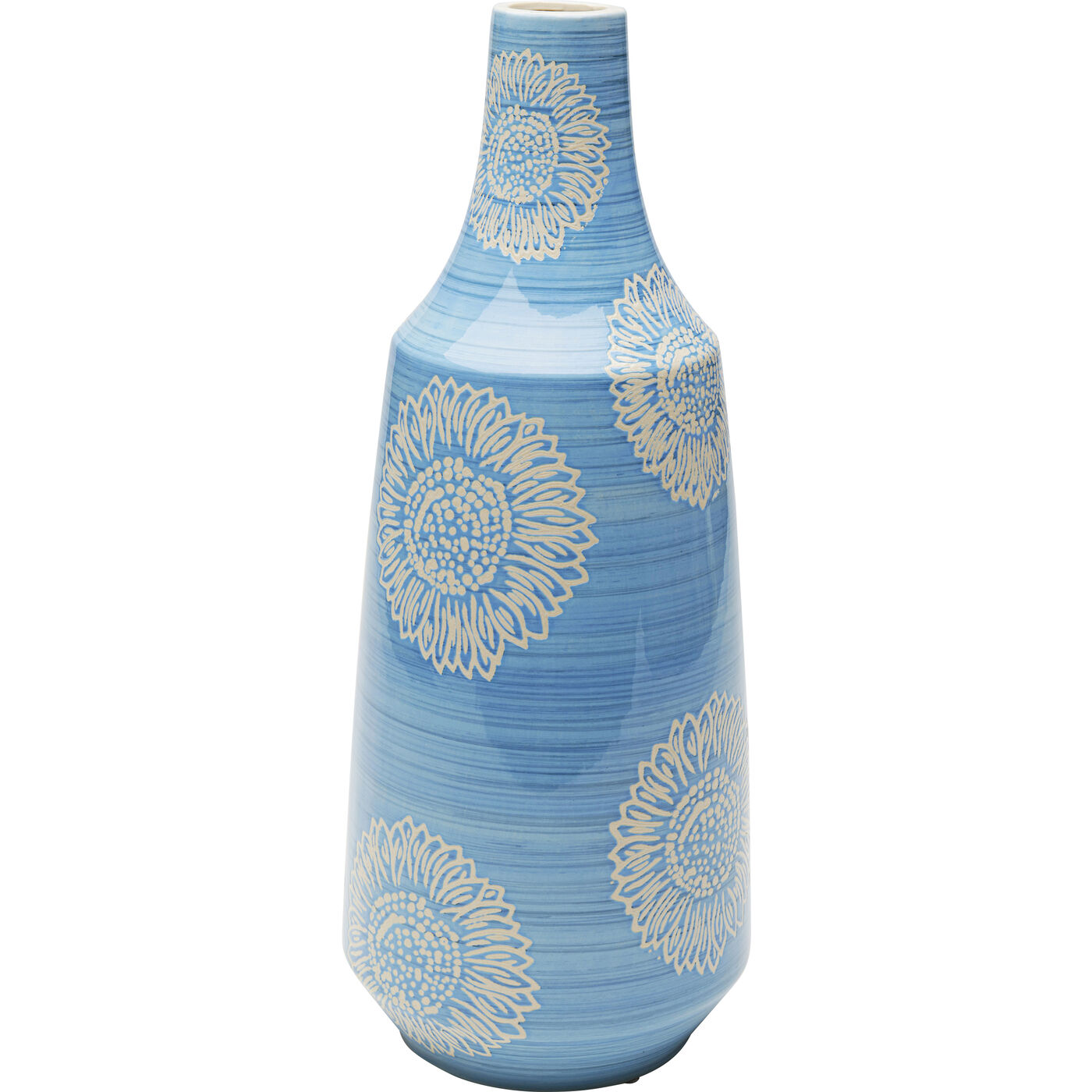 Vase Big Bloom Blau 47cm