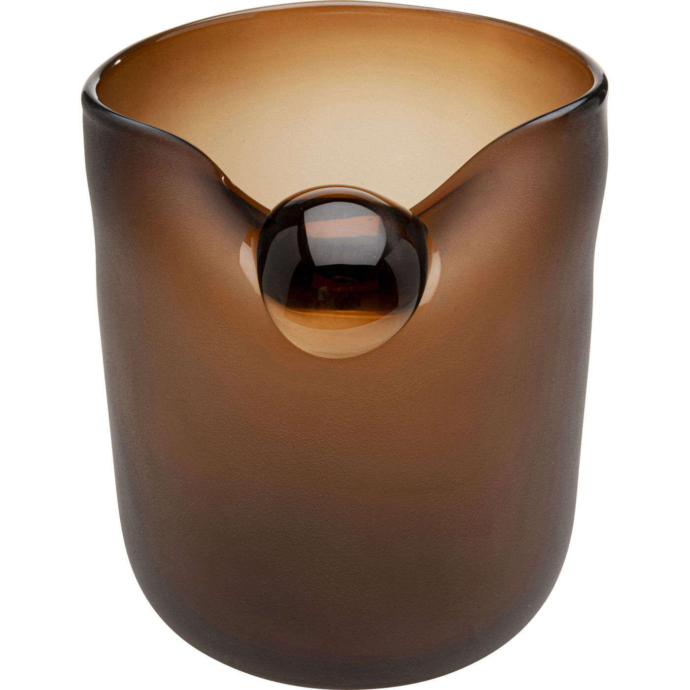 Vase Buckle Braun 21cm