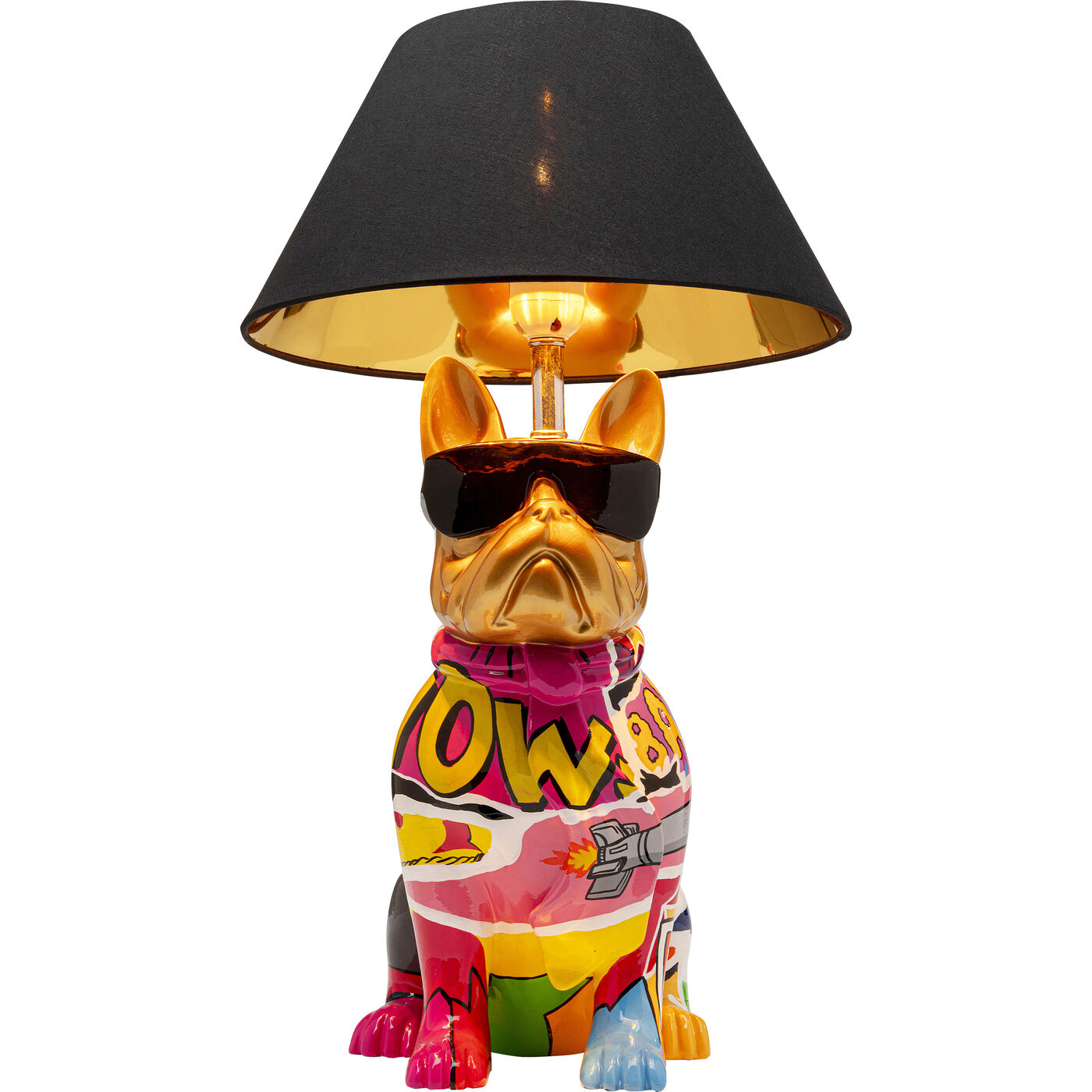 Tischleuchte Graffiti Dog 56cm