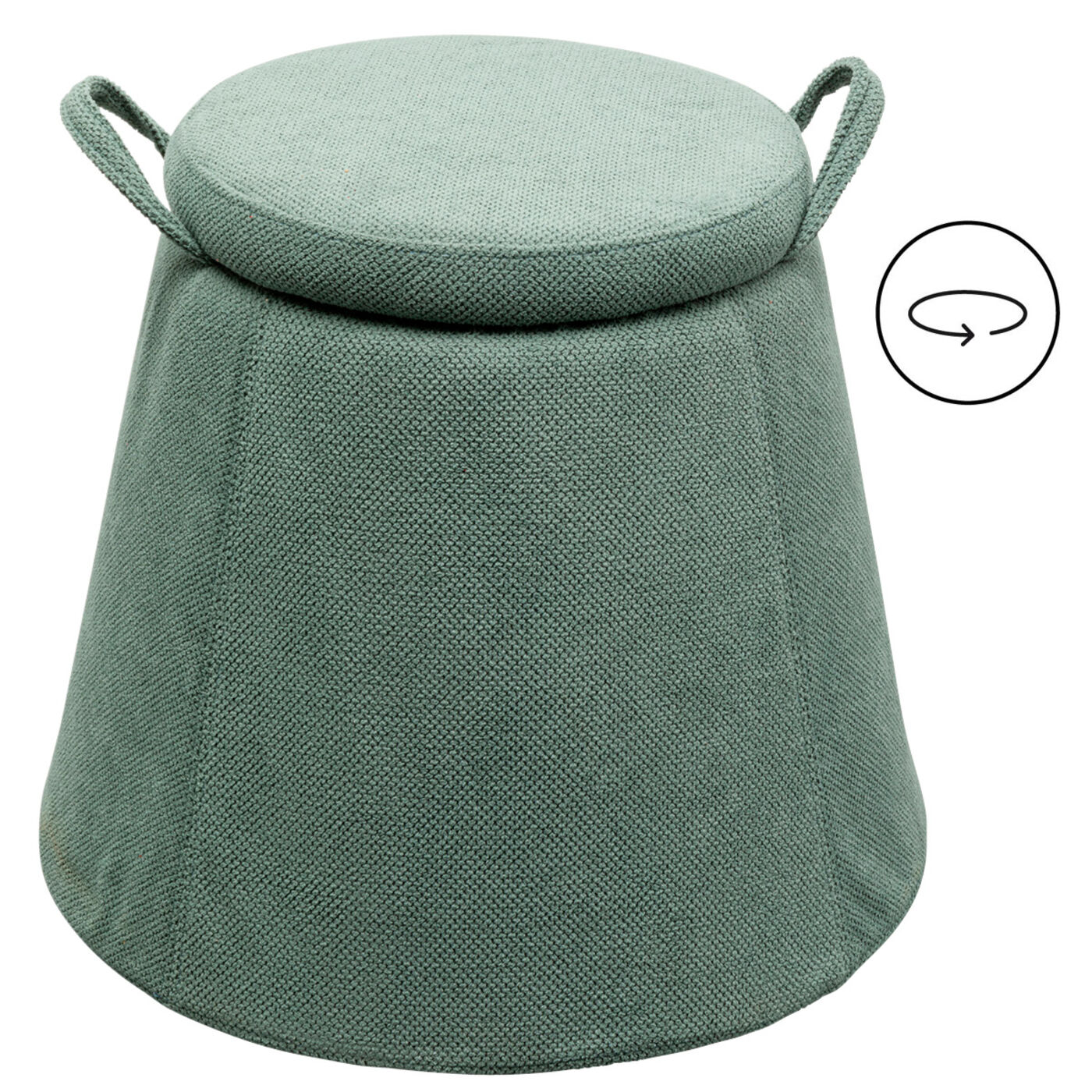 Hocker Thimble Grün Ø51cm