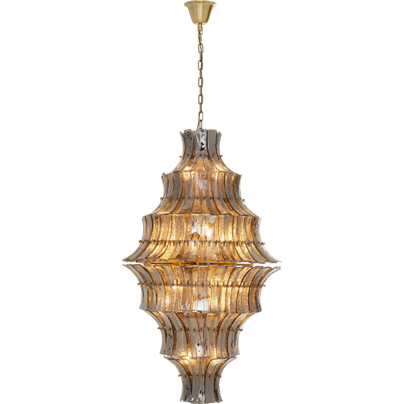 Hängeleuchte Venezia Double Smoke Ø71cm