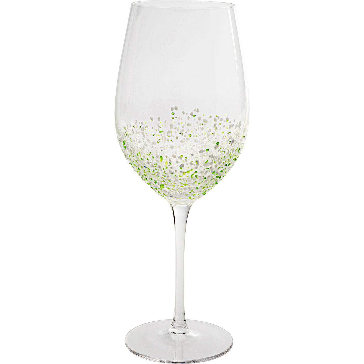 Weinglas Confetti Grün 24 cm