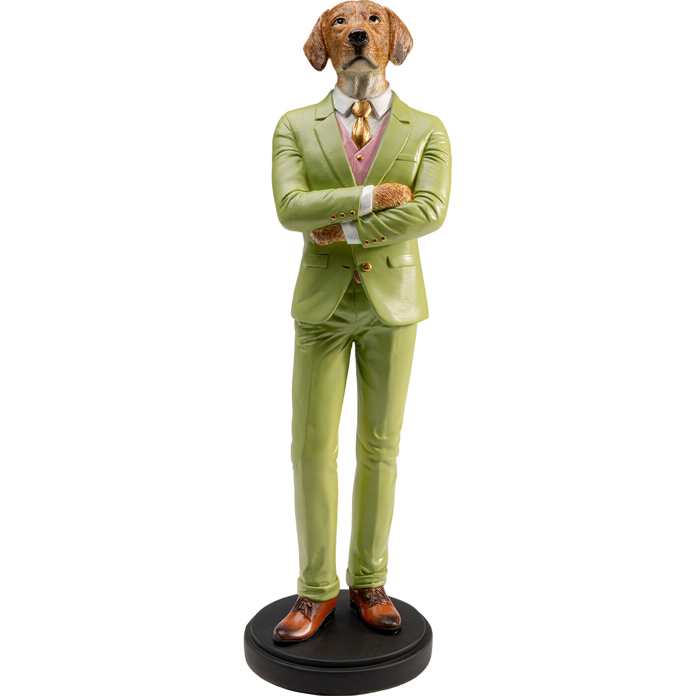 Deko Figur Gentleman Dog 51cm