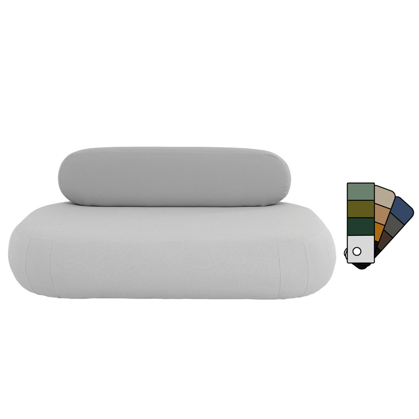 Sofa Blue Marlin 2-Sitzer Outdoor Individual