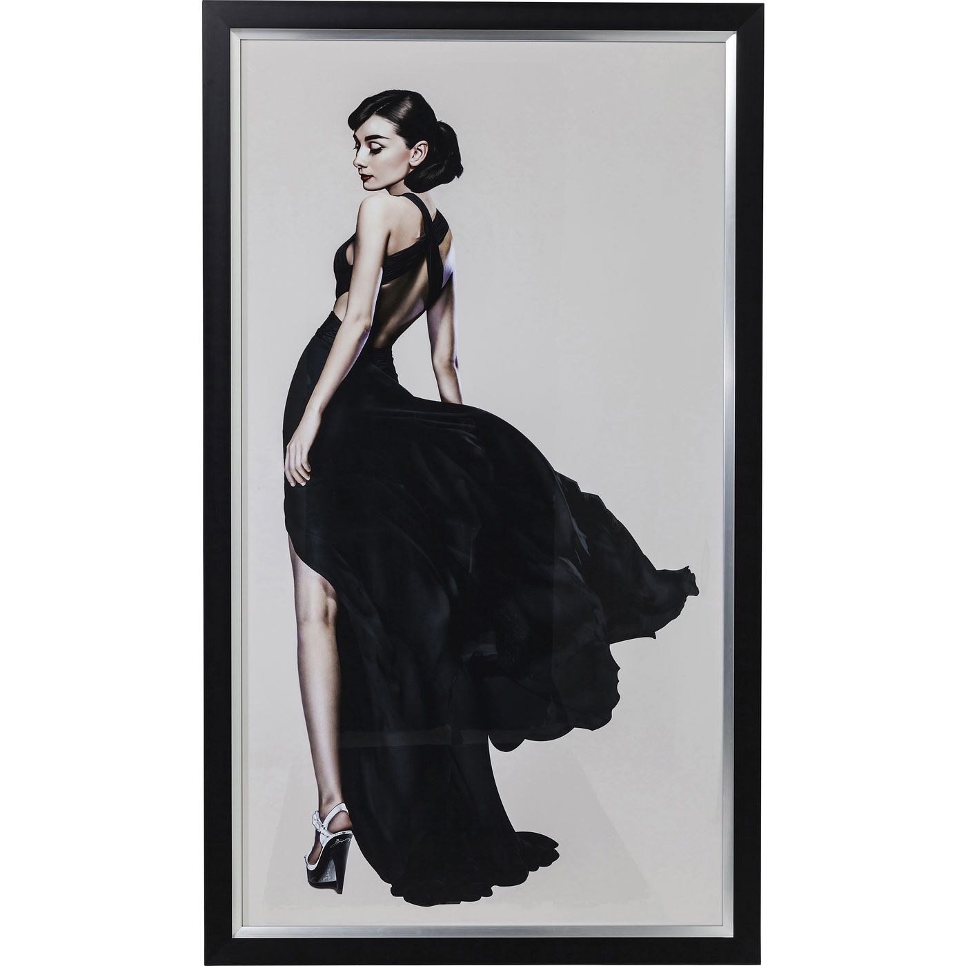 Gerahmtes Bild Diva 100x172cm
