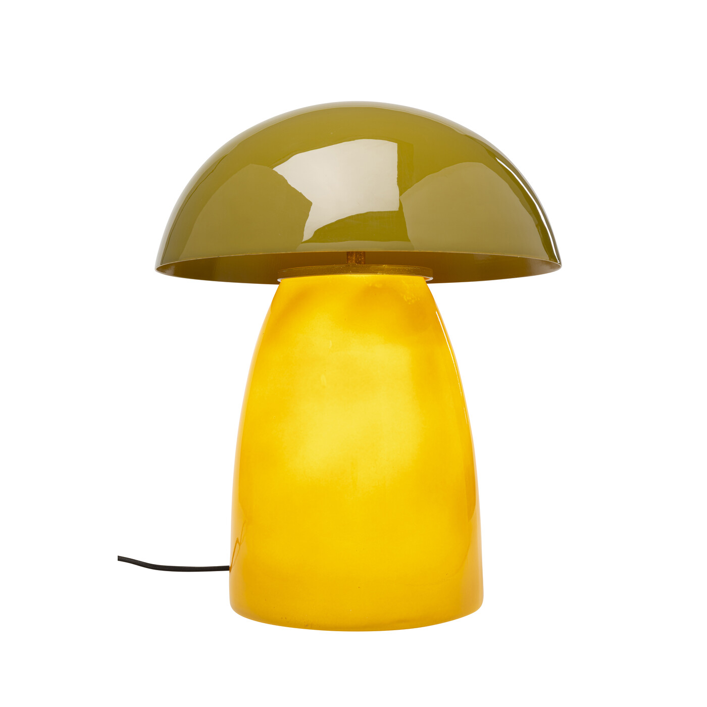 Tischleuchte Fungo Grün 37cm