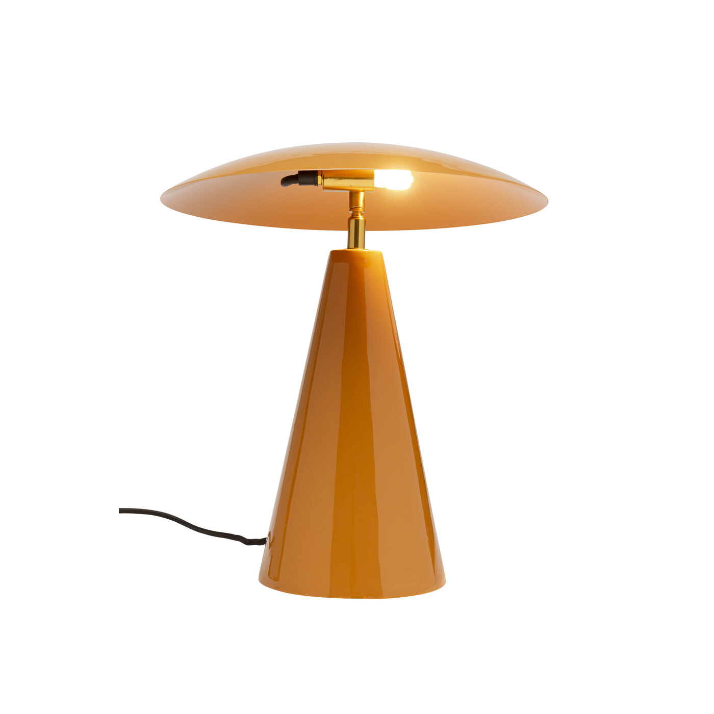 Tischleuchte Fungo Flat Orange 33cm