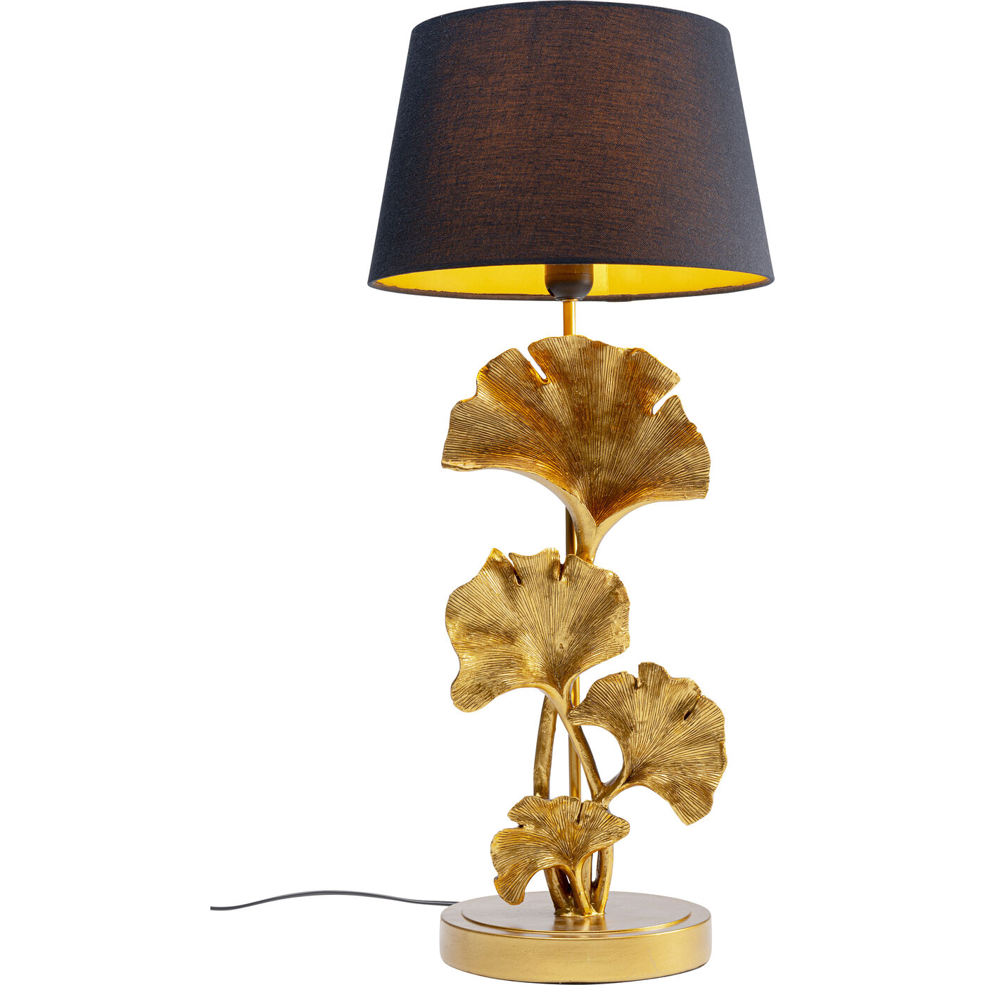 Tischleuchte Leaf Gold