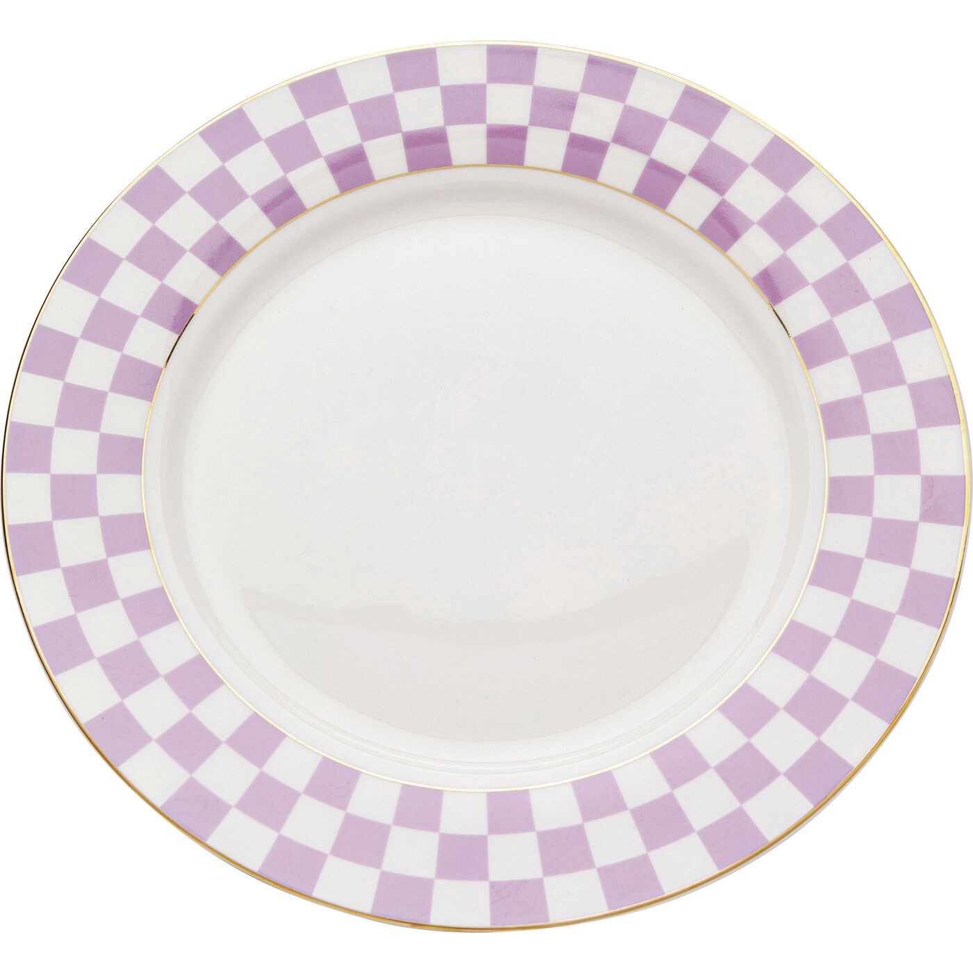 Teller Harlequin Lila Ø21cm