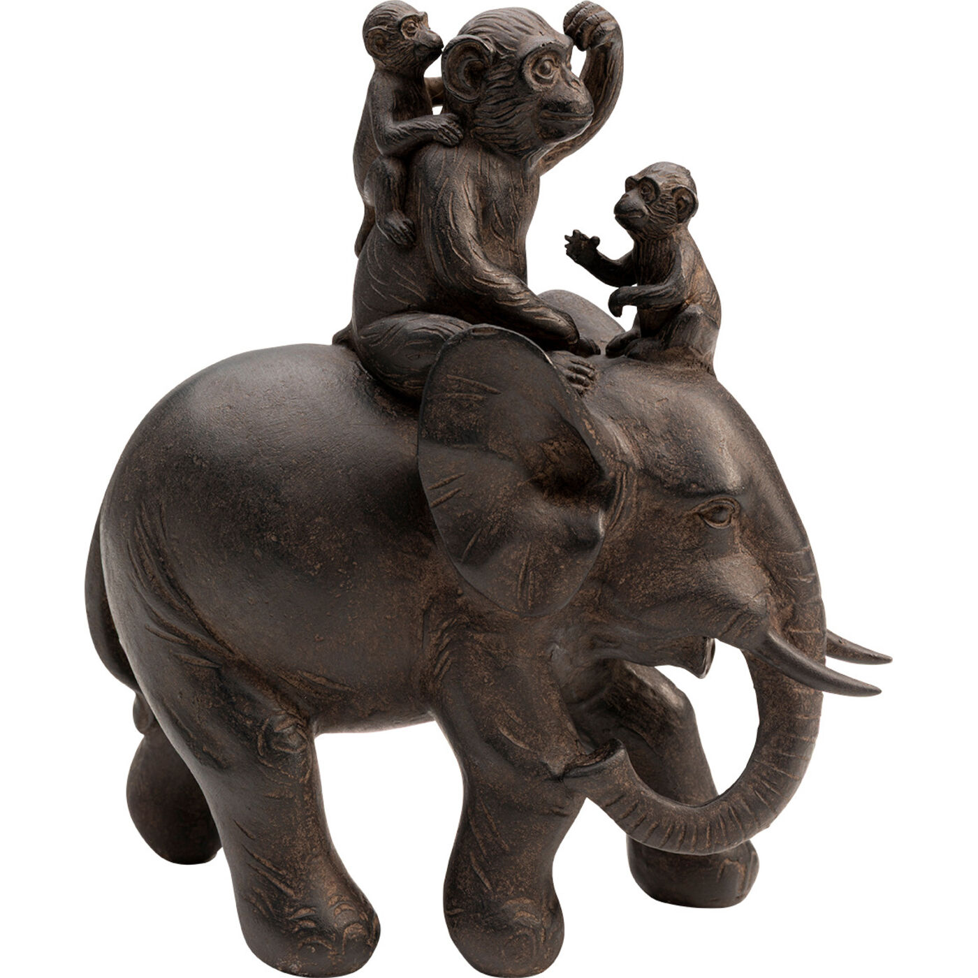 Deko Figur Animal Circus Braun 19cm