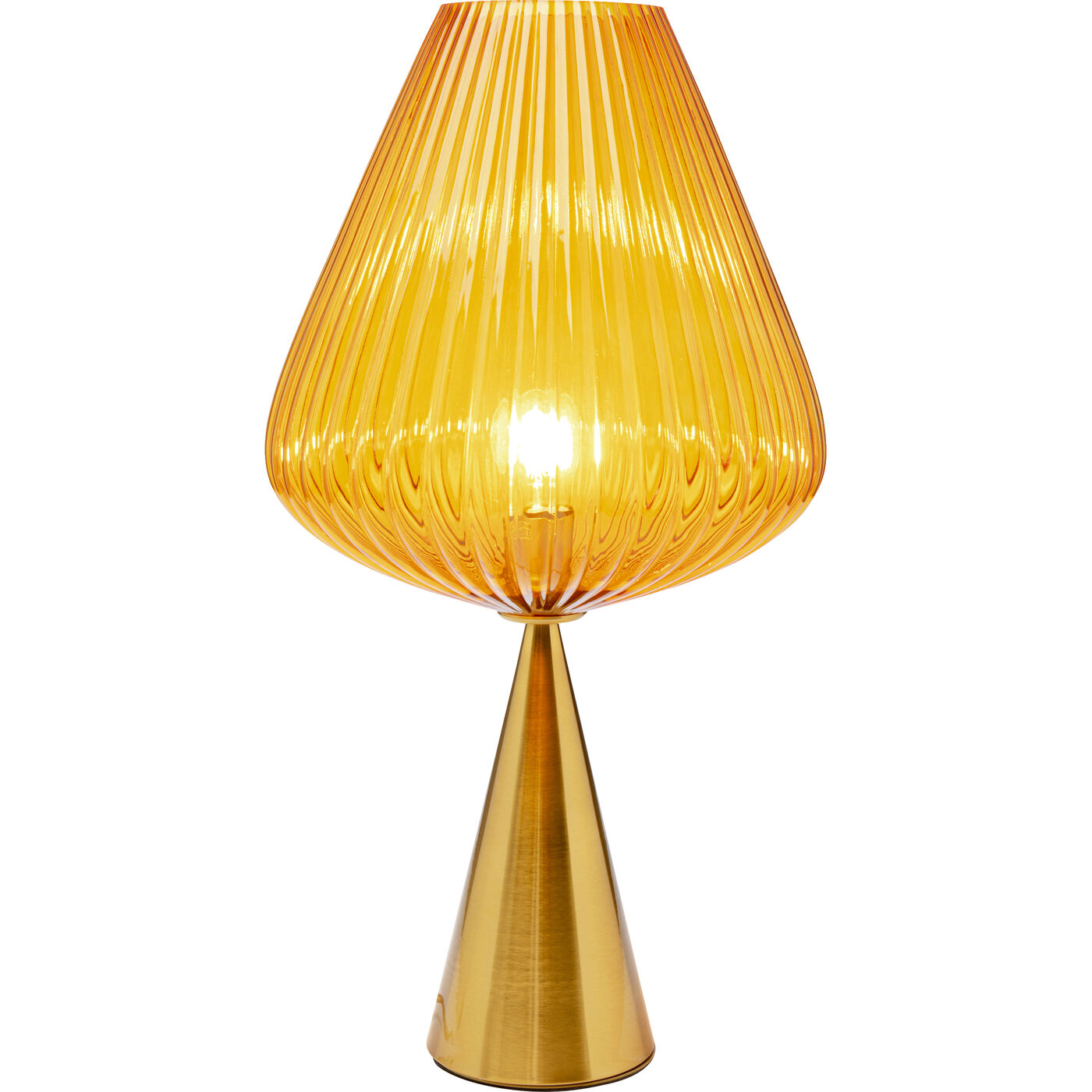 Tischleuchte Genie Orange 66cm