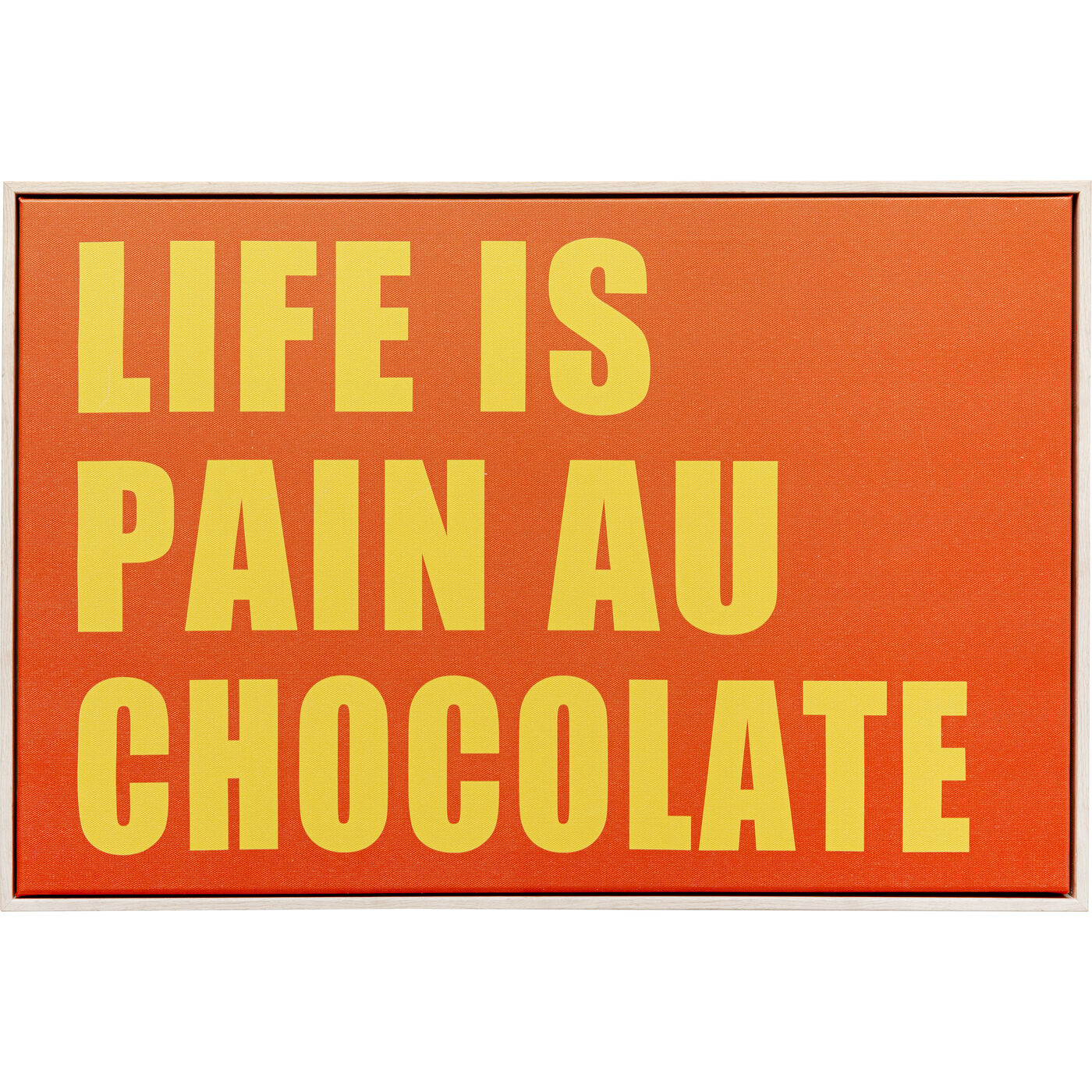 Gerahmtes Bild Pain Au Chocolate 40x60cm