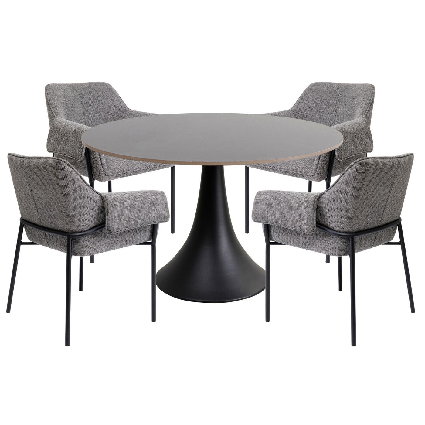 Essgruppe Bess Possibilita Grau (5/tlg)