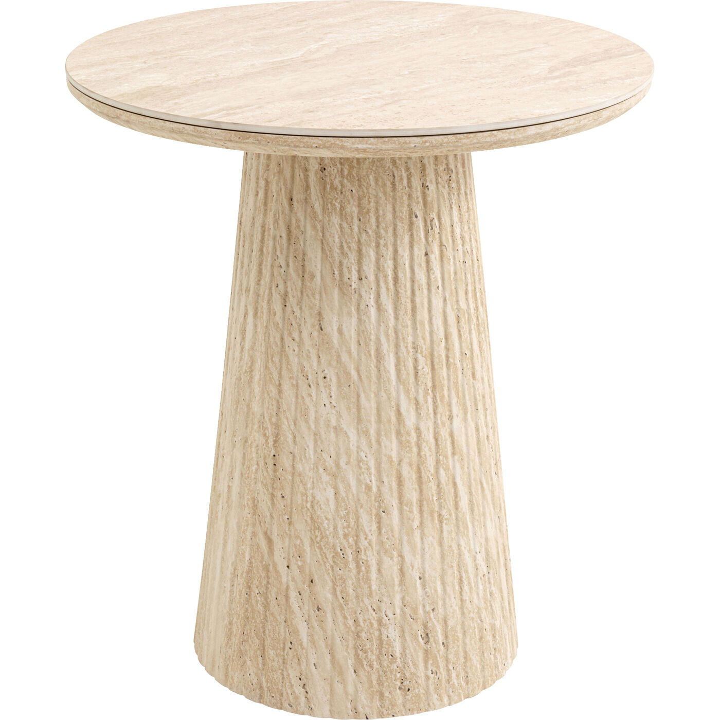 Beistelltisch Alma Travertin Ø50cm