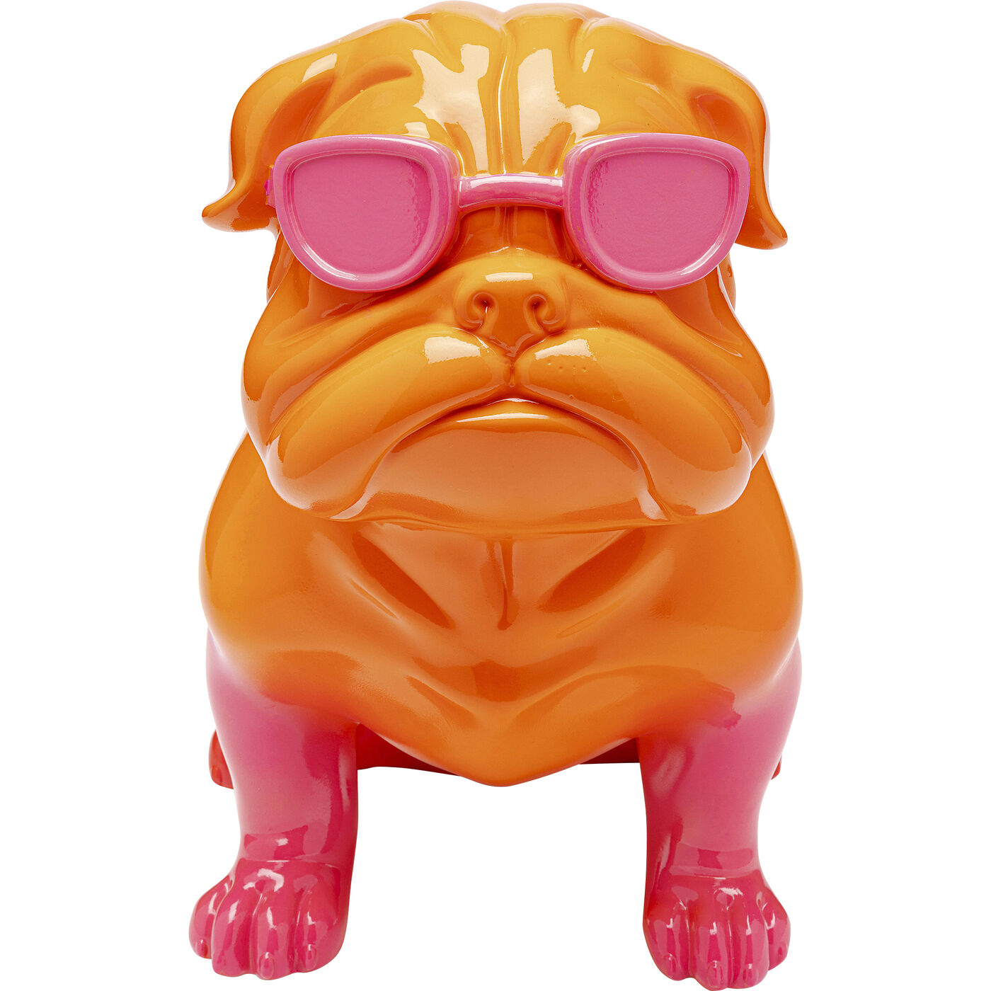 Figura decorativa Fashion Dog rosa 37cm