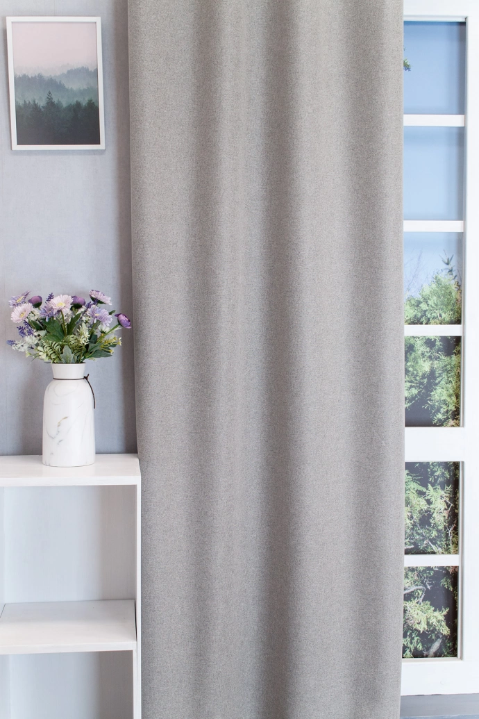 Super Blackout – Rideau occultant gris clair